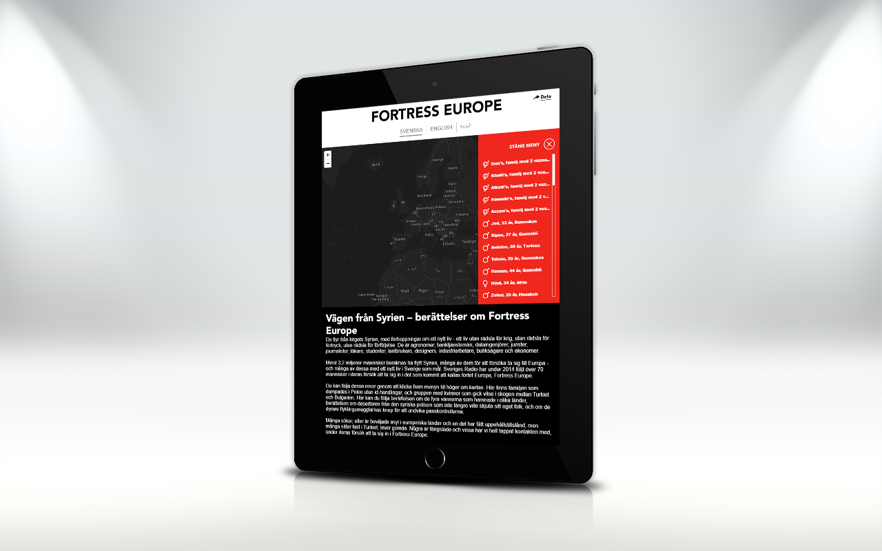 Fortress Europe tablet