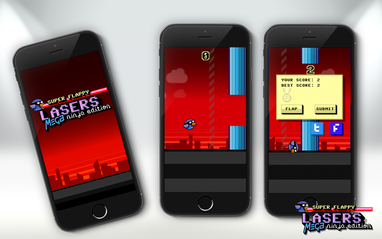 Super Flappy Laser screenshots